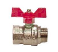 8PZ VALVOLA A SFERA M F CON MANIGLIA A FARFALLA "VIENNA" ART.119 MF 3 4" PRESSI: