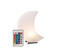 8seasons - Shining Moon, plafoniera con illuminazione LED, LED-RGB, 60cm