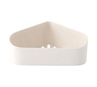 8SSAZZAT Cestino da bagno con cornice angolare per montaggio a parete, organizer da cucina, non necessita di foratura, 4 colori (colore: C) (D)
