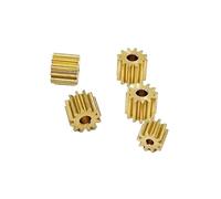 8T 9T 10T 12T Denti 0.6 Pignone Trasmissione Ingranaggio Adatto 2mm 2.3mm 3mm 3.175mm Foro Albero Motore(11T 1.98mm Hole)