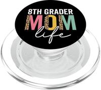 8th Grader Mamma Vita Ghepardo Divertente Leopardo 8th Grader Mamma PopSockets PopGrip per MagSafe