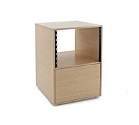 8U Studio Rack Cabinet by Gear4music Wood H-76cm W-52cm D-47cm