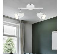 8W LED Design Cromo Anello Coprire Faretto Retrò Luce Spot Lampada Big Luce