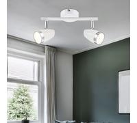8W LED Design Cromo Anello Coprire Faretto Retrò Luce Spot Lampada Illuminazione