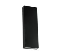 8W Led Wall Light Pc Up & Down Black Body 4000K Ip65