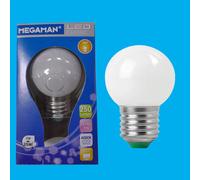 6x 3W (=25W) Megaman LED Golf Lampadina, Es, E27 Vite Lampada Globo 4000K [EEK: A+]