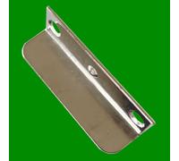 8x 40mm Nickel Placcato Destro Angolato Mortasa Bellissimo Cassetto Chiusura