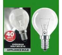 8x 40W Forno,Fornello,Golf Ses Lampadine,E14,300 Gradi Calore Resistente Lampade