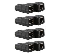 8X 4K 3D 1.4 30M Extender A RJ45 Corso Cat 5e / 6 Adattatore Ethernet LAN Network