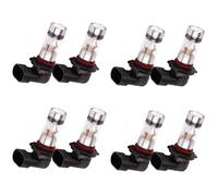 8X 9005 Hb3 6000K 100W 2323 LED Proiettore Fendinebbia Lampadine Bianche F2R3