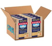 8X Agnesi Festaiola Lasagne all'Uovo di Grano Duro 100% Italiano, Sfoglia Ruvida e Spessa 500g