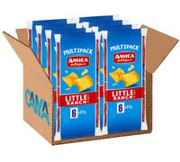 8X Amica Chips Little Ranch Snack di Mais Multipack 180g