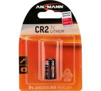 ANS 5020022 - Batteria al litio, CR2, 850 mAh, confezione da 1