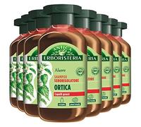 8x Antica Erboristeria Shampoo Seboregolatore all'Ortica per Capelli Grassi Formula Vegan Senza Siliconi e Coloranti - 8 Flaconi da 250ml