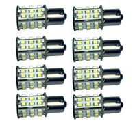 8x BA15s 30SMD Lampadina Naturale Bianco per 1156, 1141 Camper Viaggi Rimorchio