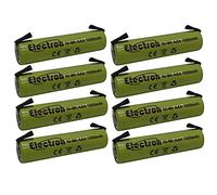8x Batteria ricaricabile Ni-Mh Ministilo AAA 1,2V 1000mAh 1Ah con linguette lamelle terminali a saldare per pacco pacchi batteria 45x11mm 11x45mm