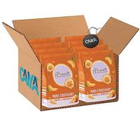 8X Bauli Mini Croissant Cornetti Ripieni con Golosa Crema all'Albicocca 75gr [CAIYA® BOX da 8 Confezioni]