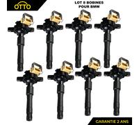 8x Bobina Accensione per BMW 6, 8, 12 Cilindri = 12131703227 0221504029 1404309