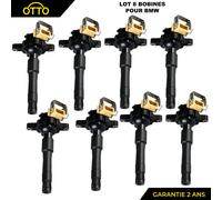 8x Bobina Accensione per BMW Serie 5 E34 E39 E60 M5 540i V8 1703227