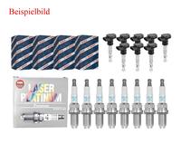 8x Bosch Bobina + 8x NGK Candela Laser Platinum per Audi A4 Avant 8K5 B8 1.8