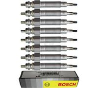 8x BOSCH Candelette per Peugeot Boxer Scatola 244 2.8 HDI Fiat Ducato 230_