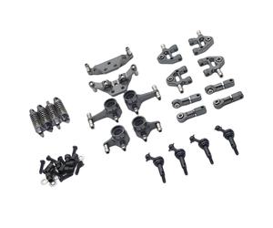 8x braccio superiore inferiore, 2x coppa dello sterzo anteriore posteriore, 2x