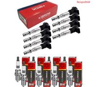 8x Bremi Bobina + Champion Candela per BMW 3er Cabriolet E46 320 Ci Land