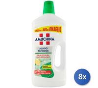 8x Bundle Amuchina Pavimenti 1500 Ml. Igienizzante Limone