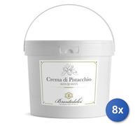8x Bundle Brontedolci Crema Pistacchio Secchiello Kg 1