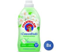 8x Bundle Chante Clair Ammorbidente 1000 Ml. Concentrato 50 Lavagig Muschio