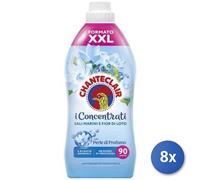 8x Bundle Chante Clair Ammorbidente Concentrato Sali-Loto 90 Lavaggi