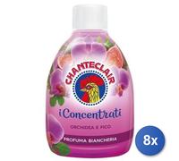 8x Bundle Chanteclair Profumo Biancheria Orchidea Fico 220Ml