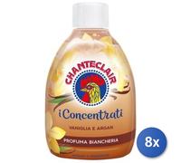 8x Bundle Chanteclair Profumo Biancheria Vaniglia Argan 220Ml