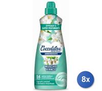 8x Bundle Coccolatevi Ammorbidente 54 lavaggi Muschio lt. 1,25