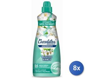 8x Bundle Coccolatevi Ammorbidente 54 lavaggi Muschio lt. 1,25