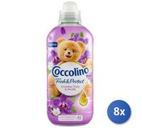 8x Bundle Coccolino Ammorbidente Concentrato Orchidea 41 Lavaggi Ml 952