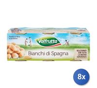 8x Bundle Fagioli Valfrutta Bianchi Spagna 400X3