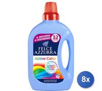 8x Bundle Felce Azzurra Lavatrice 32 Lavaggi Color