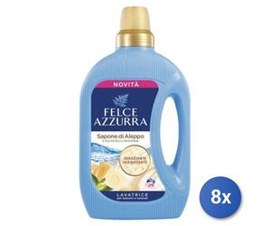 8x Bundle Felce Azzurra Lavatrice 32 Lavaggi Sapone Di Aleppo