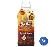 8x Bundle Lenor Ammorbidente Concentrato 25 Lav. Elisir Toscana