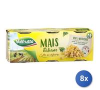 8x Bundle Mais Valfrutta Gr 140X3 Vapore