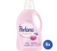 8x Bundle Perlana Lavatrice Liquido 24 Lavaggi Delicati Rosa