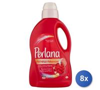 8x Bundle Perlana Lavatrice Liquido 28 Misurini Color
