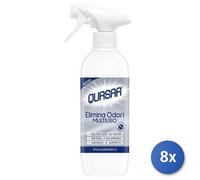 8x Bundle Quasar Profumatore Multiuso Elimina Odor Ml 500
