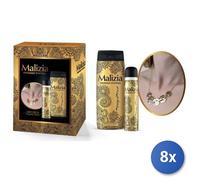 8x Bundle Regalo Malizia Mirage Deodorante + Docciaschiuma + Collana