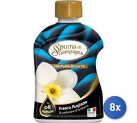 8x Bundle Spuma Di Sciampagna Profuma Biancheria 230 Ml. Fresca Made In Italy