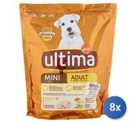 8x Bundle Ultima Cane Croccantini Mini Adult 800Gr