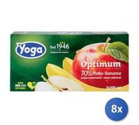 8x Bundle Yoga Succo Mela Banana Brik Ml 200X3