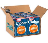 8X Cameo Ciobar Bianco Preparato per Cioccolata Calda al Cioccolato Bianco Denso e Cremoso Scatola con 5 Bustine 105g [CAIYA® BOX da 8 Confezioni]