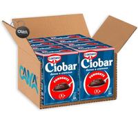 8X Cameo Ciobar Fondente Preparato per Cioccolata Calda al Cioccolato Fondente Denso e Cremoso Scatola con 5 Bustine 115g [CAIYA® BOX da 8 Confezioni]